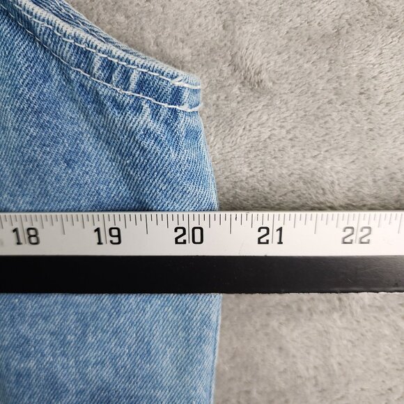 Women's Vintage D.A.K. Denim Vest With Embellished Pockets & Buttons Size M - Picture 8 of 10